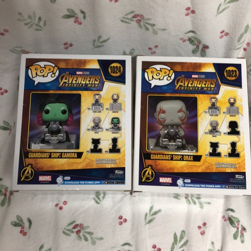 Set of 6 FUNKO POP Avengers, infinity war.     1021-1026 Walmart set.. - Picture 5 of 12